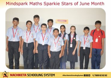 Mindspark Maths Sparkie stars of June Month