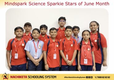 Mindspark Science Sparkie Stars for June for grades 6, 7, 8, 9, and 10 (English Medium)