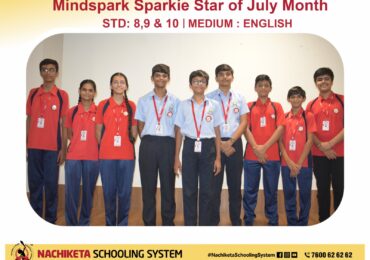 Highest sparkies in Mind spark – Maths in the month of July