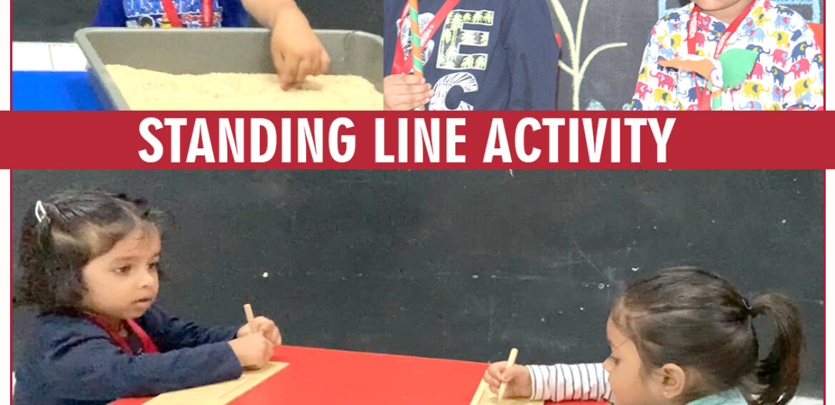 STANDING LINE ACTIVITY – PLAY HOUSE