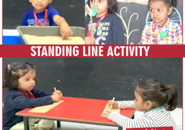 STANDING LINE ACTIVITY – PLAY HOUSE